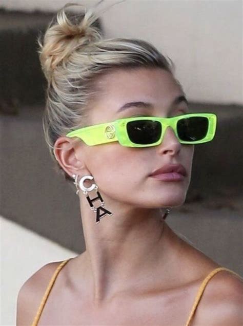 hailey bieber sunglasses 2023|hailey bieber celine sunglasses.